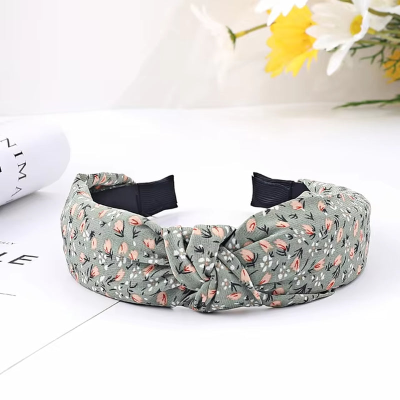 New Fashion Hair Hoop Hair Bands for Women Girls Flower Solid Color Headbands Designer Wide Hairband Hair Accessories Headwear