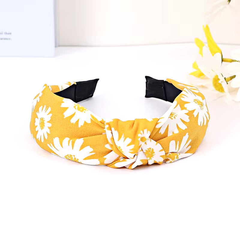 New Fashion Hair Hoop Hair Bands for Women Girls Flower Solid Color Headbands Designer Wide Hairband Hair Accessories Headwear