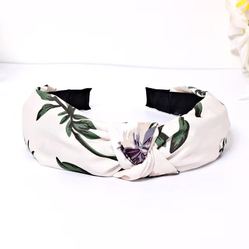 New Fashion Hair Hoop Hair Bands for Women Girls Flower Solid Color Headbands Designer Wide Hairband Hair Accessories Headwear